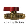 Midland Metal Gas Ball Valve, 38 Nominal, Flare End Style, 12 to 5 psi Pressure, 32 to 149 deg F, Media LP Gas 943342